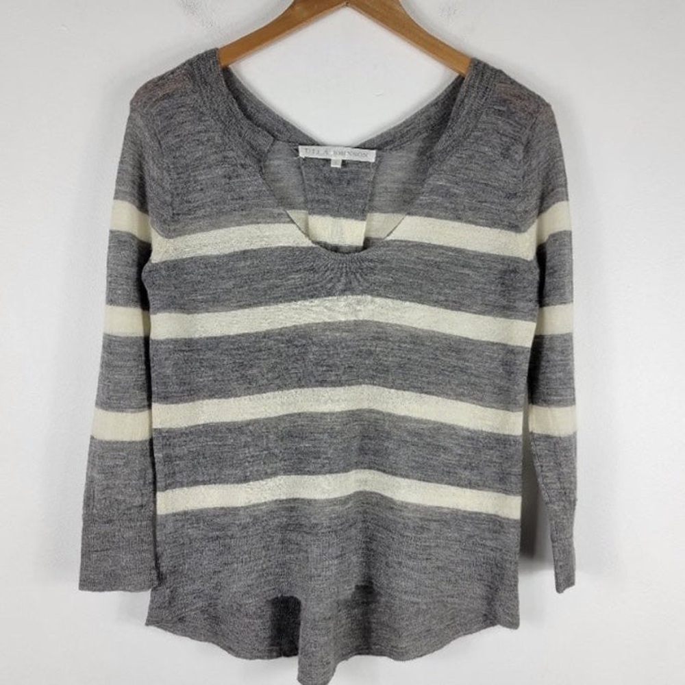 Ulla Johnson 100% alpaca striped sweater Size P / XS